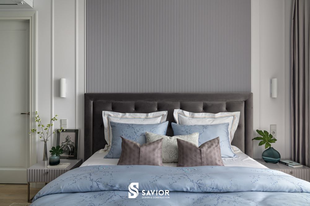 Các chi tiết phào chỉ là điểm đặc trưng không thể không nhắc tới trong phong cách tân cổ điển