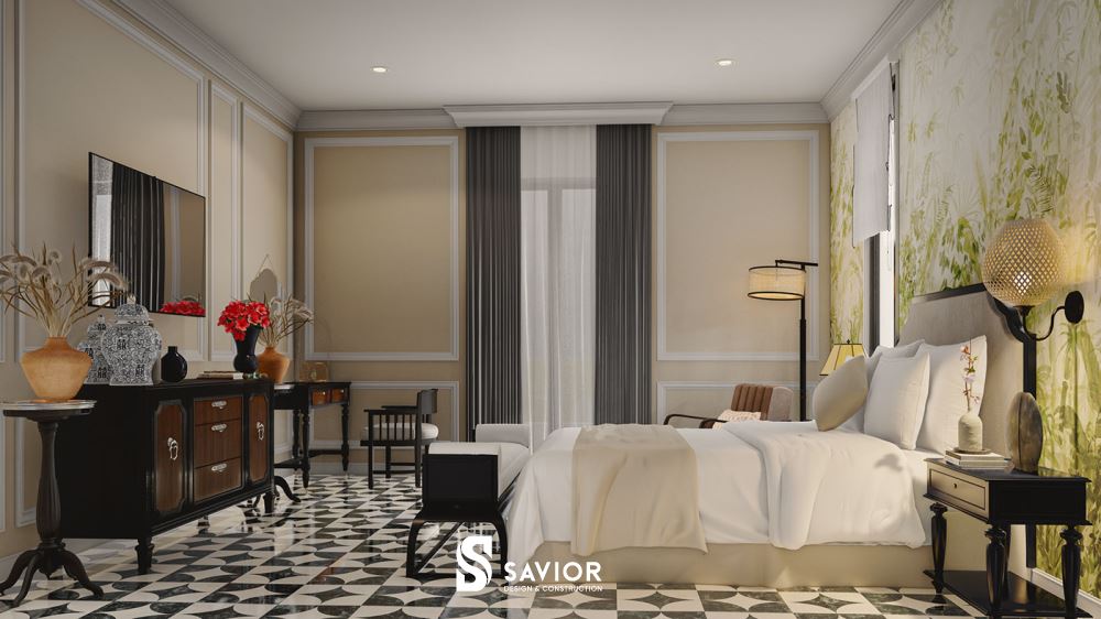 Nội thất mang kiểu dáng cổ điển sang trọng