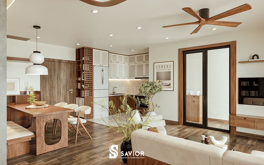 Không gian tràn đầy sức sống nhưng cũng hết sức thanh bình của thiết kế Nhật Bản