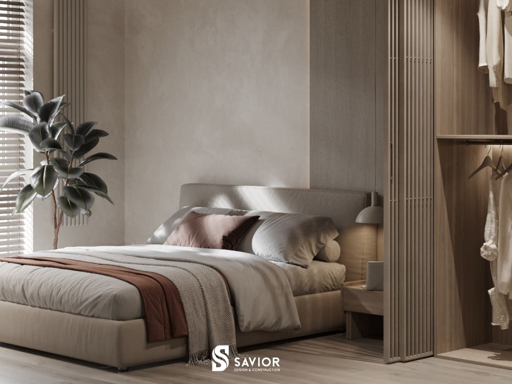 Phòng ngủ thoải mái, thư thái