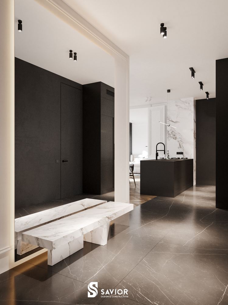 Nội thất được tối ưu hóa, không sử dụng quá nhiều tránh gây cảm giác chật chội