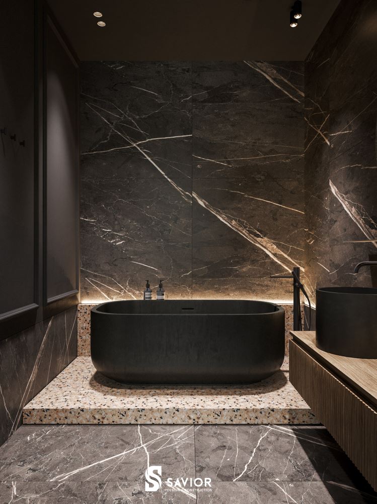 Không gian bồn tắm chill, thời thượng vô cùng