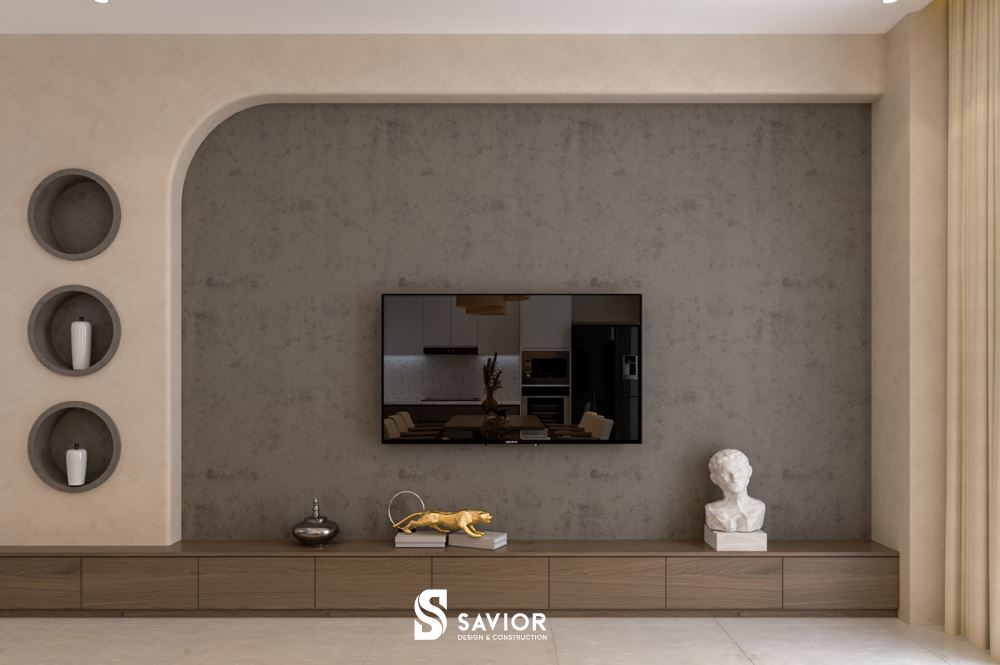 Những đường bo tròn mềm mại tạo nên nét đẹp đầy chất thơ