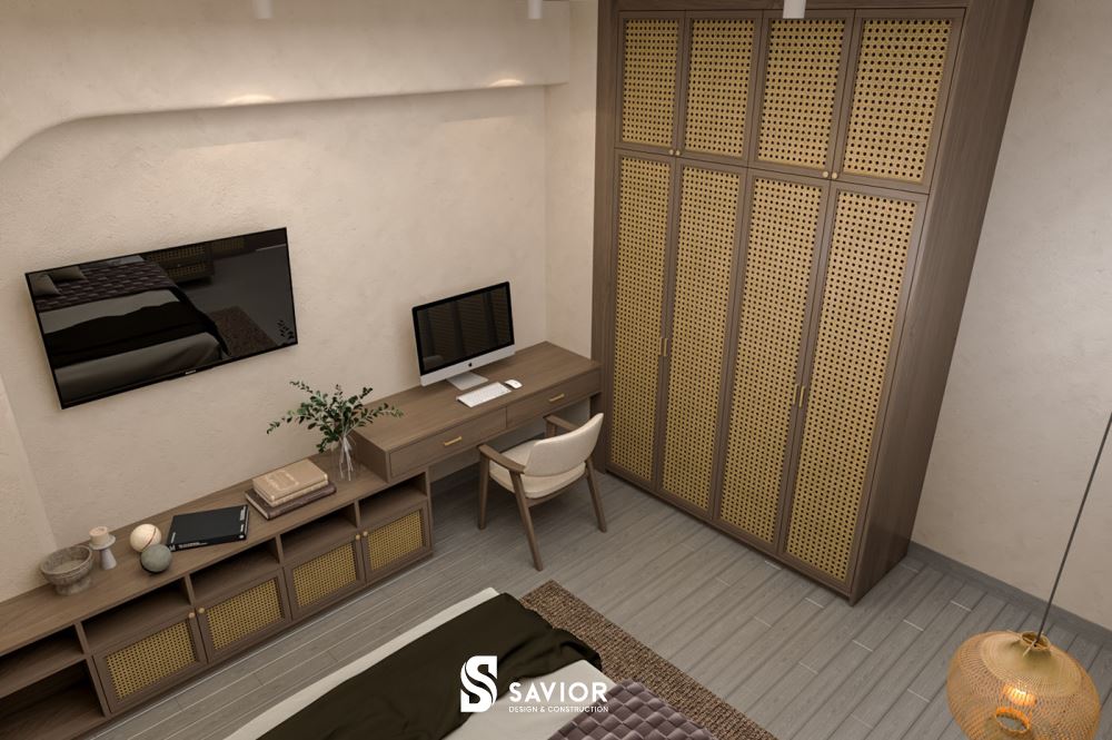 Nội thất mây tre đan vẫn được sử dụng