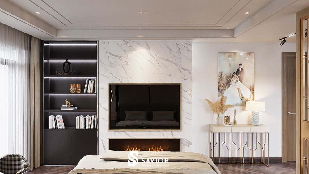 Phòng ngủ tinh tế và sang trọng