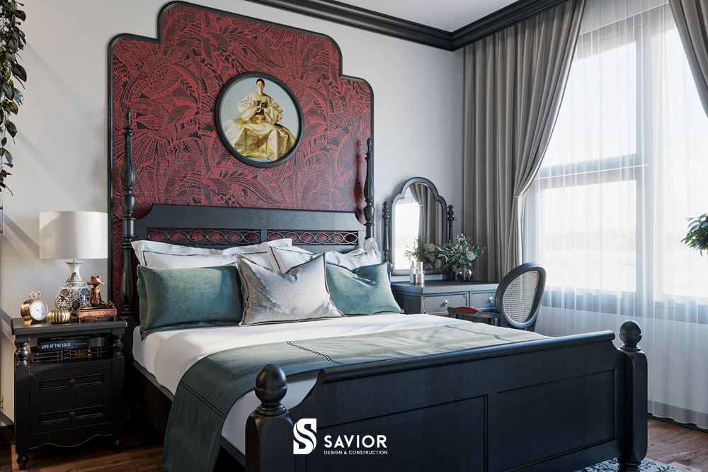 Căn phòng tràn ngập ánh sáng tự nhiên tươi tắn