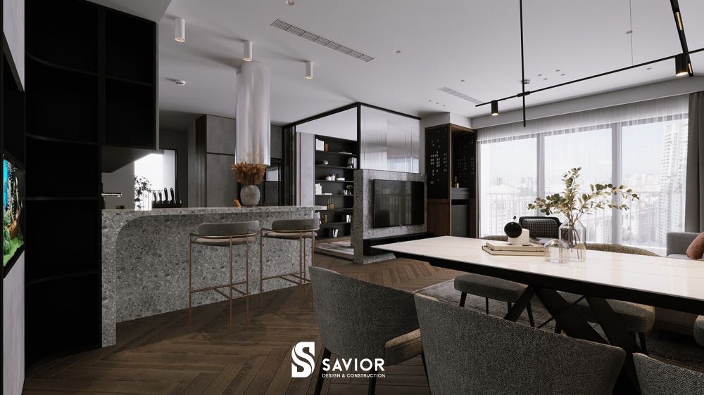 Tận dụng ánh sáng tự nhiên tối đa vào căn hộ