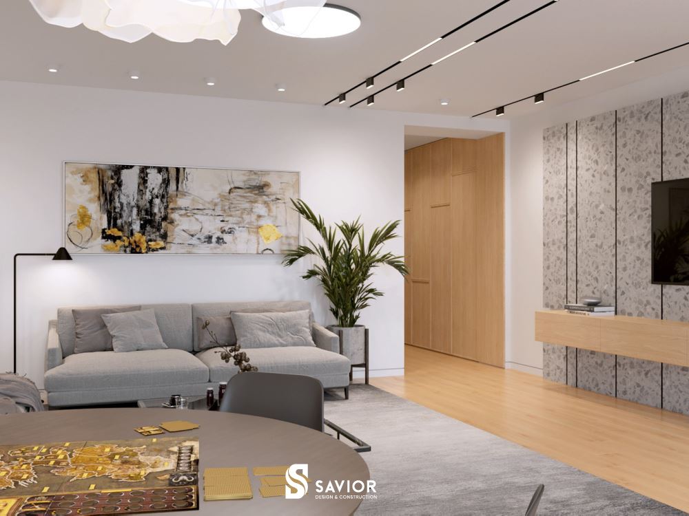 Các bức tranh nghệ thuật làm điểm nhấn