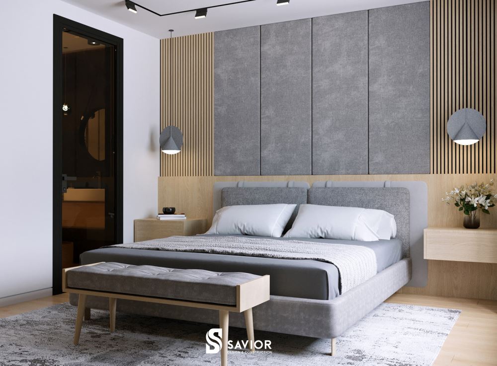 Phòng ngủ Master hiện đại