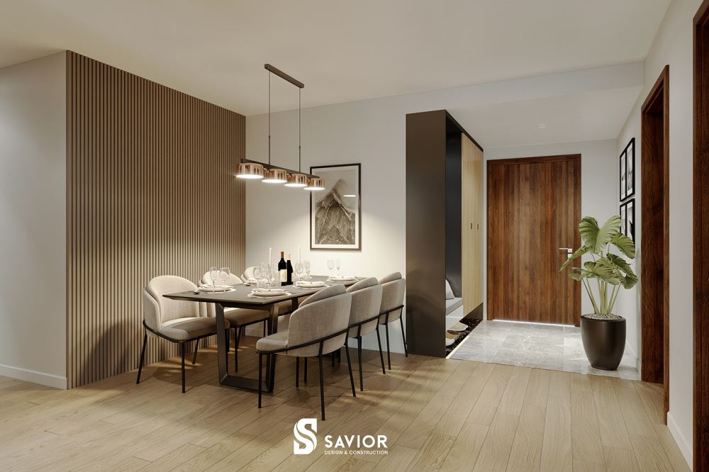 Bố cục hài hòa, thoáng đãng