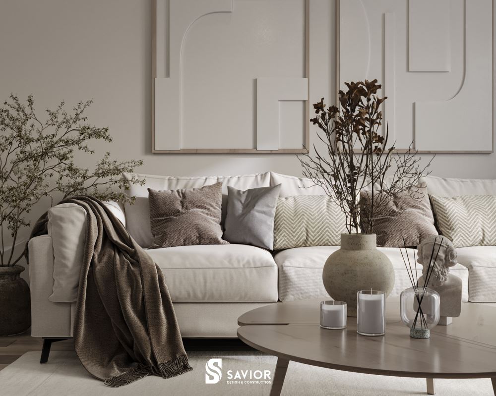 Nội thất chân cao giúp không gian thêm phần thoáng rộng hơn