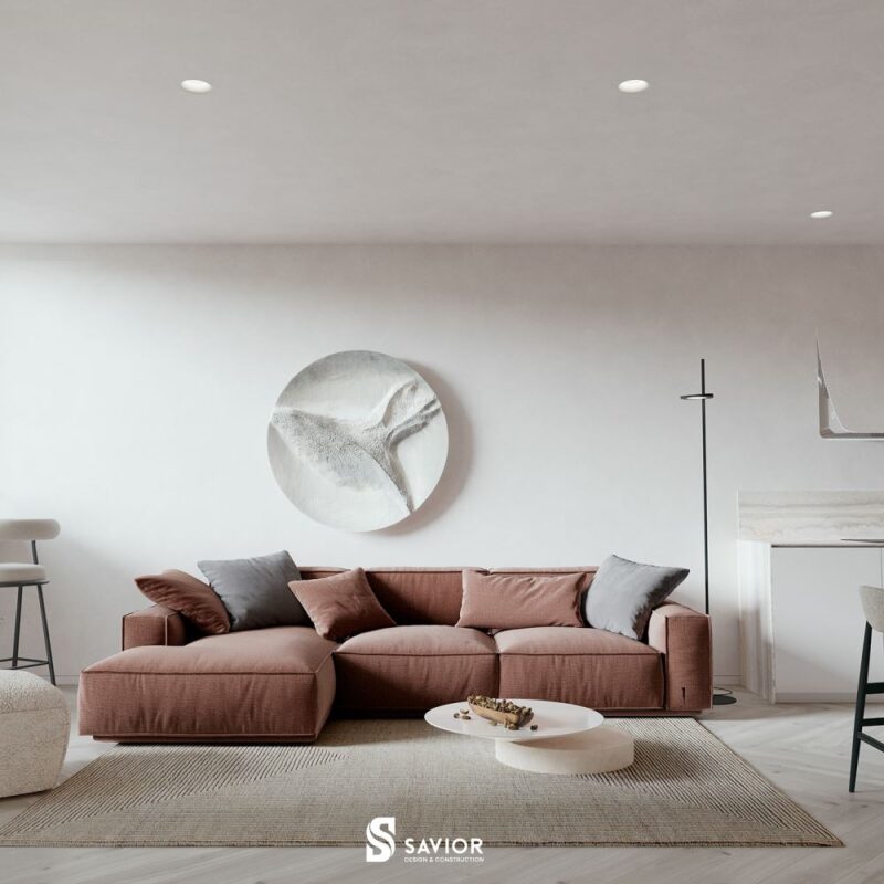 Mẫu thiết kế nội thất phòng khách nhỏ đa dạng theo từng diện tích 1 thiet ke noi that phong khach nho