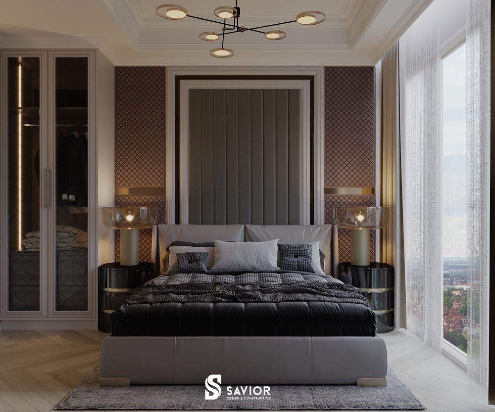 Phòng ngủ phụ thiết kế ấm cúng, tiện nghi và thoải mái