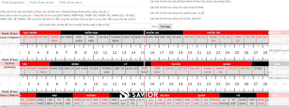 Cách chọn thước lỗ ban số đẹp nhanh nhất 2023 3 Hướng dẫn cách sử dụng thước lỗ ban