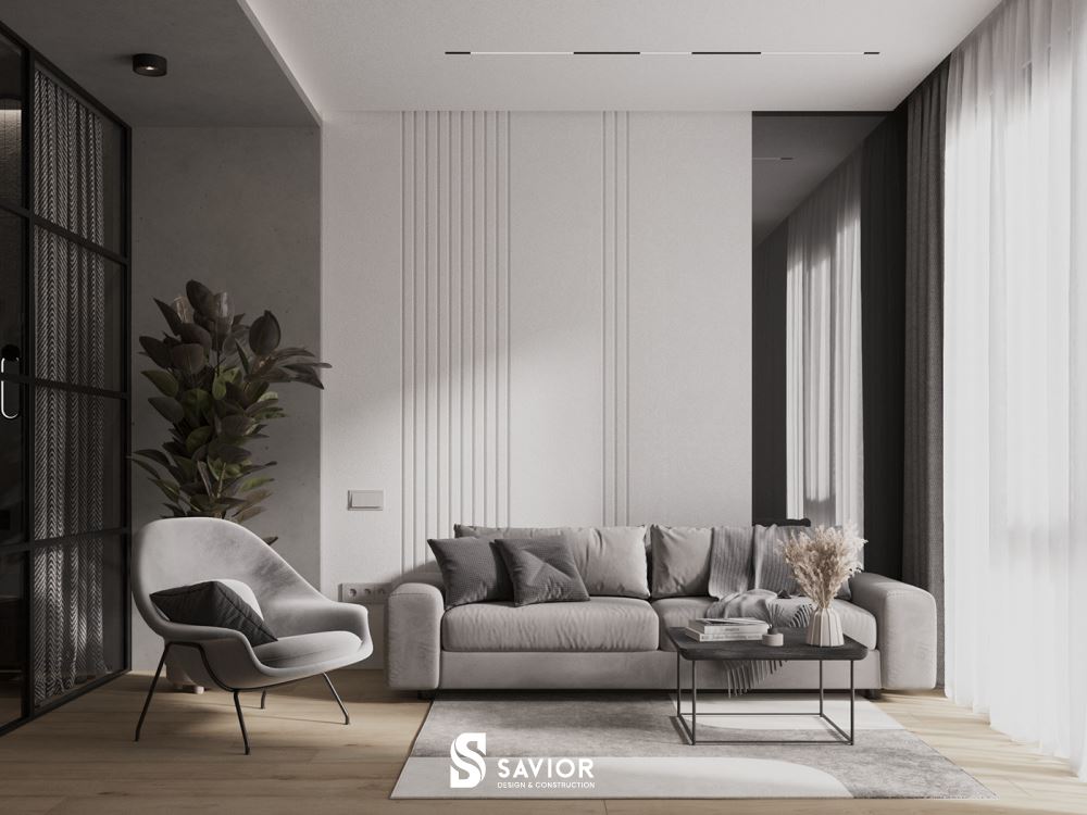 Mẫu trang trí phòng khách đẹp đơn giản