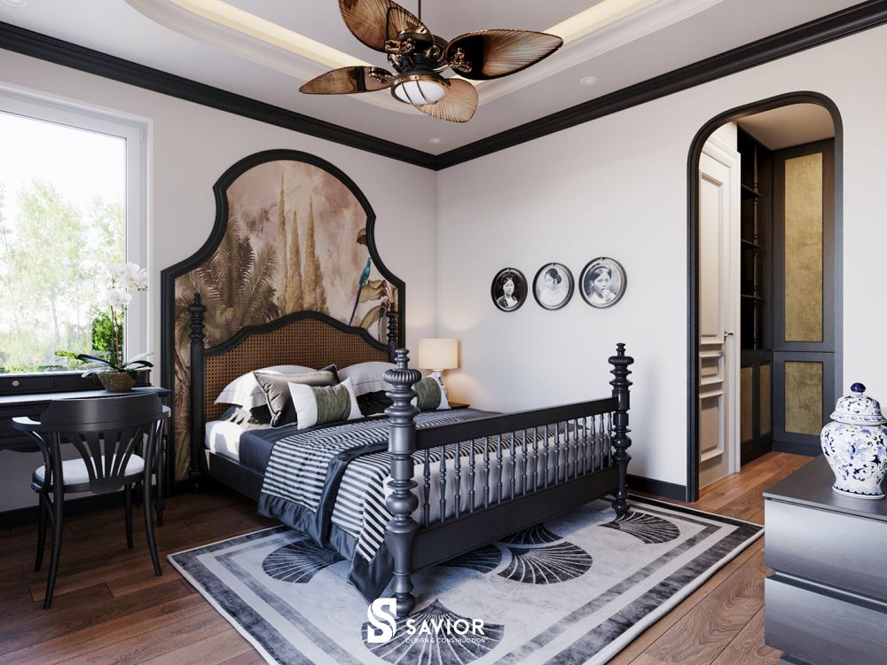 Tổng hợp 25+ Mẫu thi công nội thất biệt thự sang trọng, cuốn hút 28 Phòng ngủ thư thái, thoải mái cùng chất liệu gỗ tự nhiên