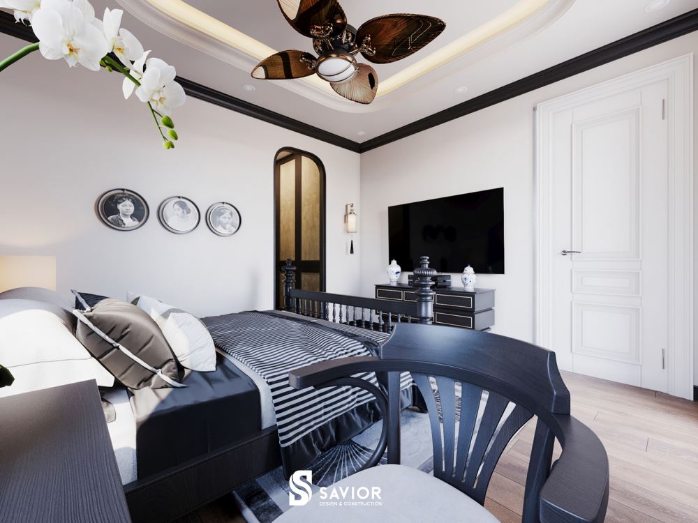 Tổng hợp 25+ Mẫu thi công nội thất biệt thự sang trọng, cuốn hút 29 Tông màu trầm tĩnh, nhẹ nhàng nên được sử dụng trong phòng ngủ