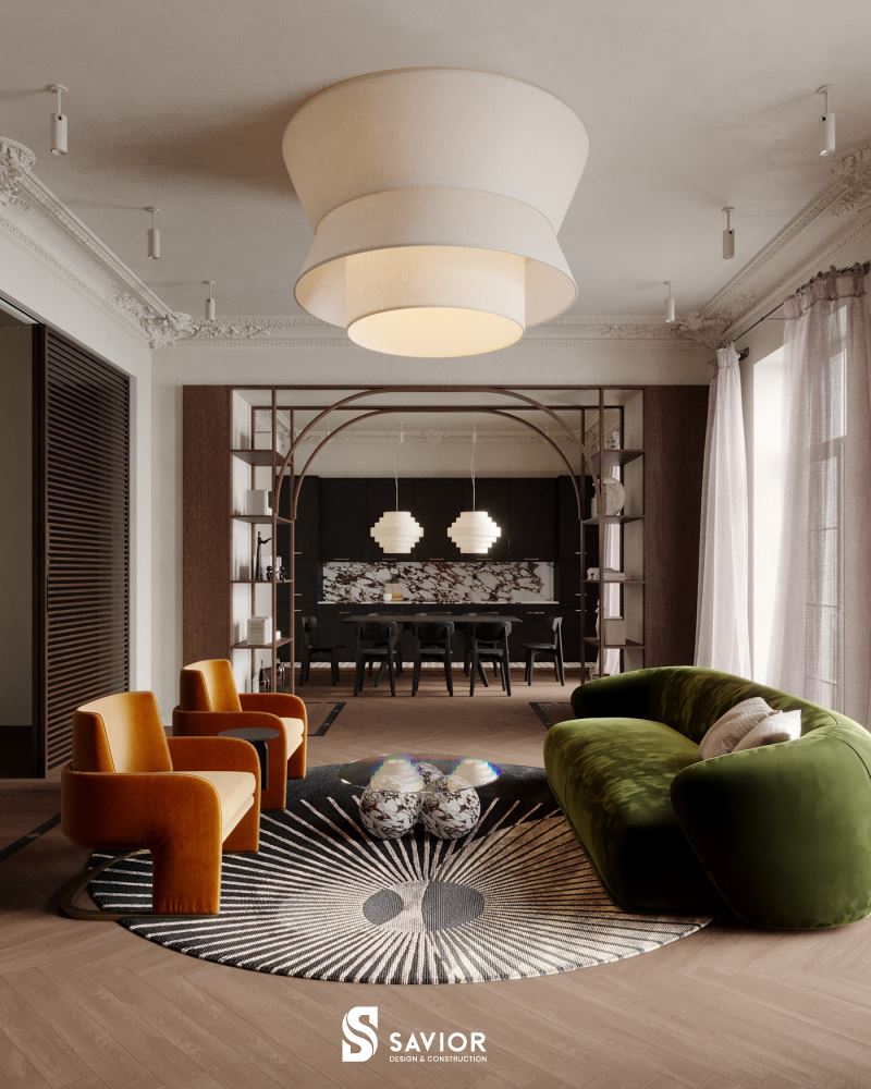 Sự kết hợp màu sắc mới lạ và có gu thẩm mỹ cá tính