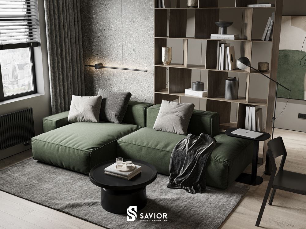 Mẫu trang trí nội thất phòng khách nhỏ, thuận tiện