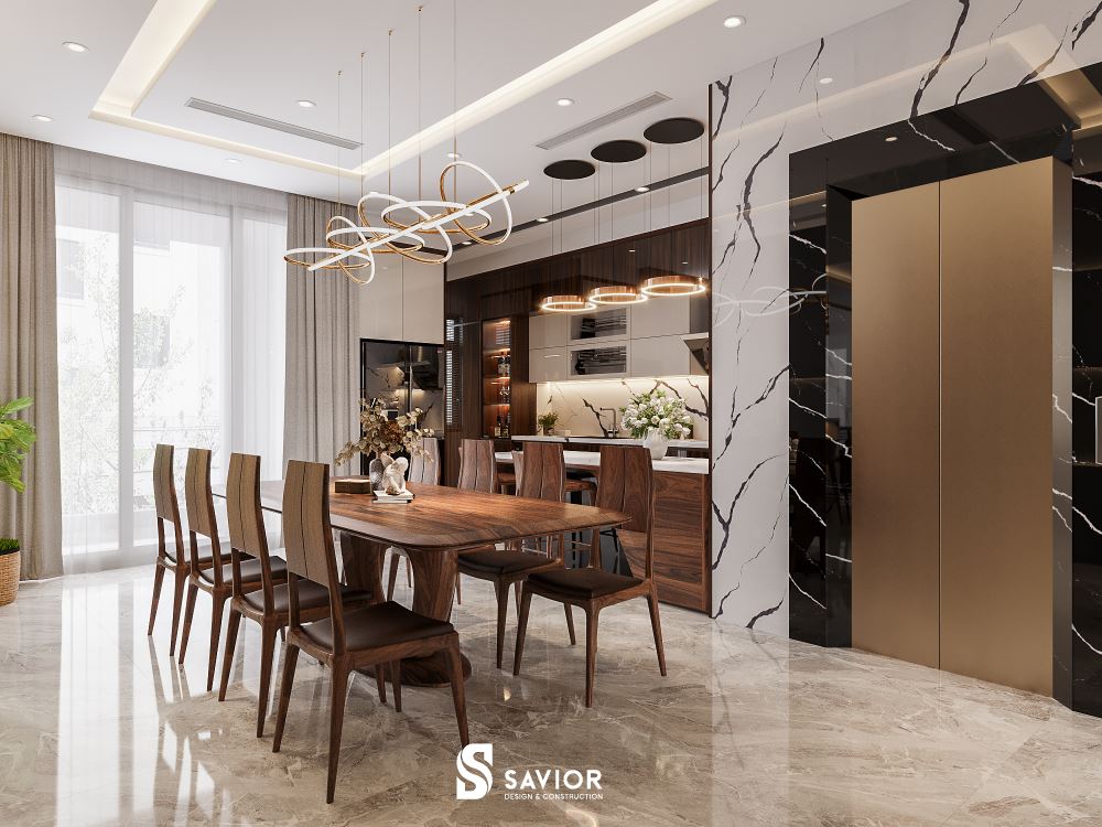 Nhà bếp trên tầng 2