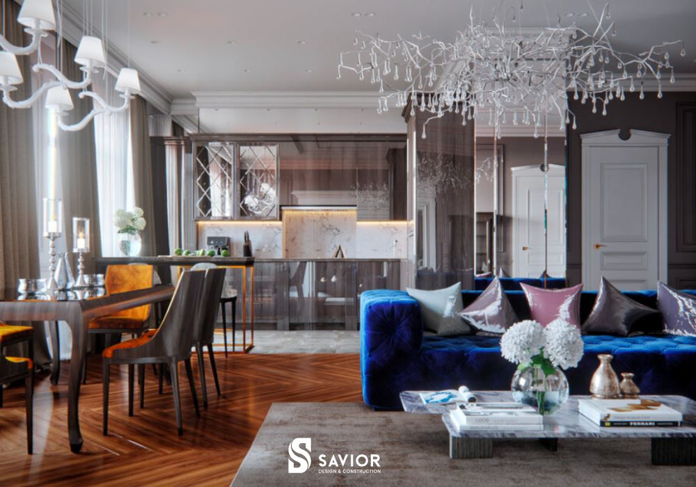 5+ mẫu căn hộ tân cổ điển đẹp nhất hiện nay 6 can-ho-tan-co-dien