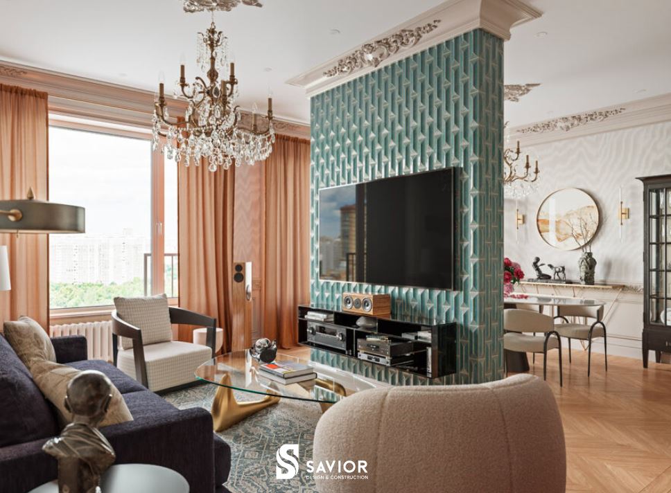 5+ mẫu căn hộ tân cổ điển đẹp nhất hiện nay 8 can-ho-tan-co-dien