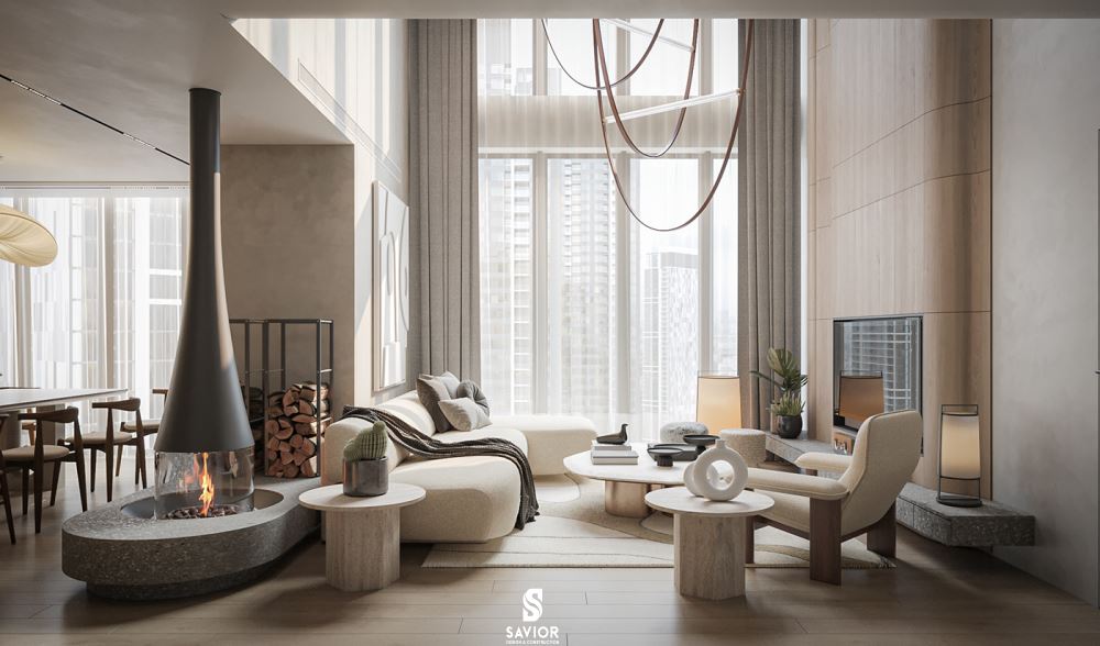 Tone trắng chủ đạo mang đến cảm giác nhẹ nhàng, bình yên