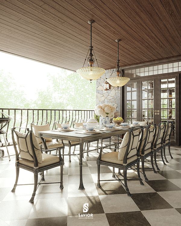 Phong cách Đông Dương: Sự giao thoa văn hóa độc đáo 3 Ban công, hành lang rộng là đặc điểm kiến trúc của phong cách Đông Dương