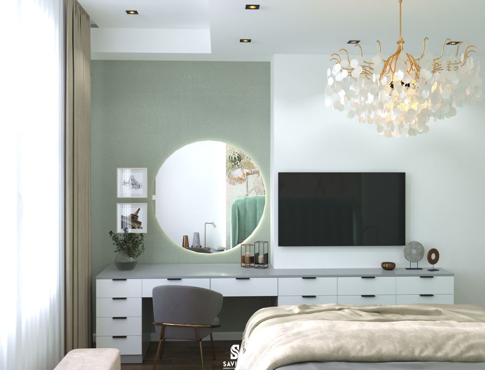 Khéo léo thiết kế giúp gia chủ tận dụng được không gian phòng tối đa