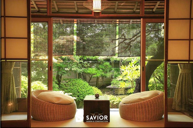 4 Xu hướng thi công nội thất nhà phố không thể bỏ qua 2 Không gian xanh mang đến cảm giác yên bình, thư thái