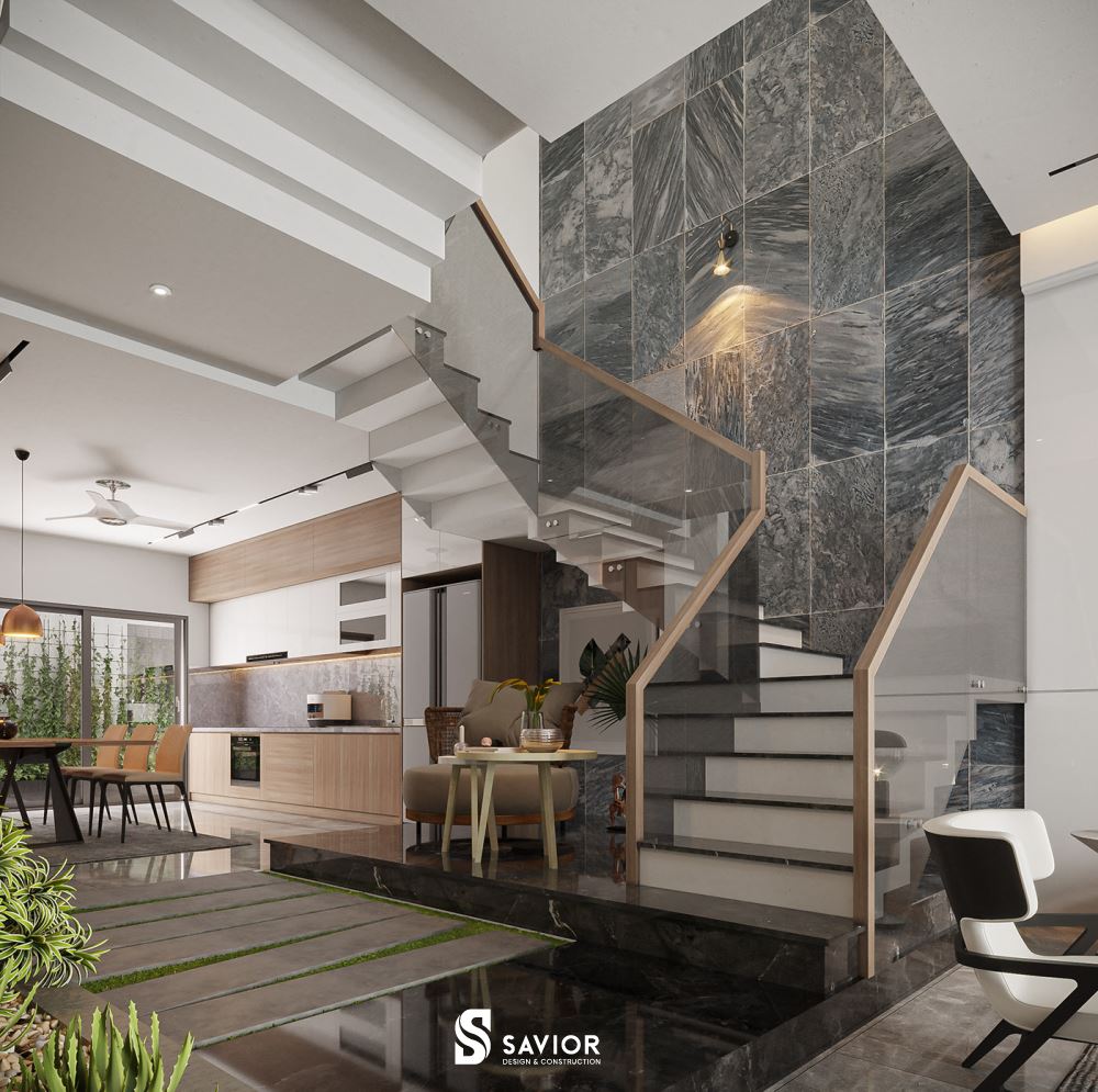 4 Xu hướng thi công nội thất nhà phố không thể bỏ qua 5 Không gian mở tạo cảm giác thoải mái, rộng rãi