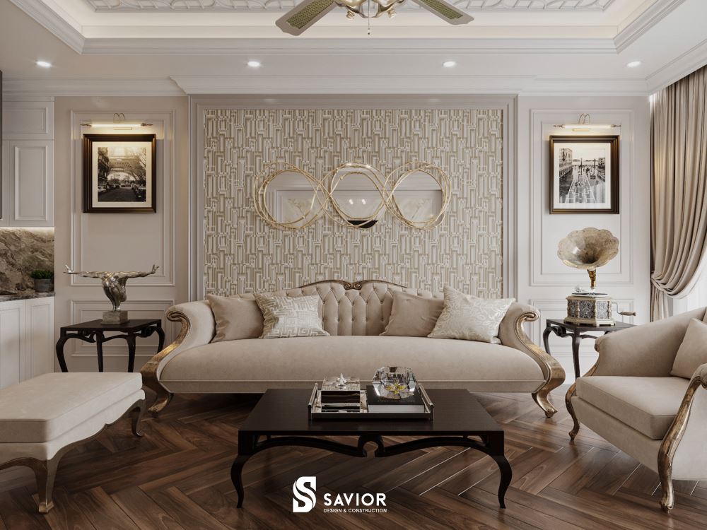 Các chi tiết trang trí nghệ thuật hội họa, điêu khắc tạo vẻ đẹp riêng biệt