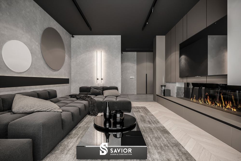 Các món đồ nội thất đều có đường nét đơn giản, tập trung vào công năng sử dụng