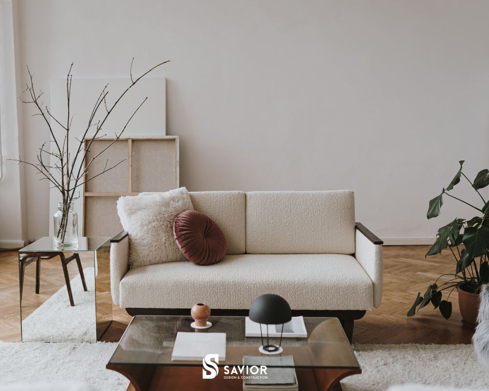 3 Mẫu trang trí phòng khách nhỏ "đánh lừa thị giác" ấn tượng 10 Mẫu phòng khách phong cách tối giản, nhẹ nhàng