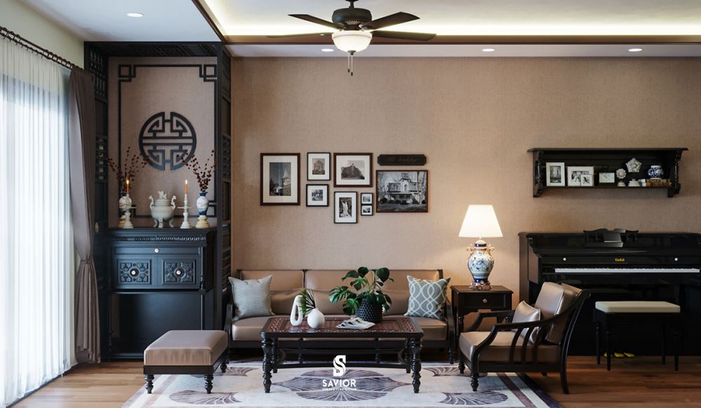 Nhà phong cách Indochine là gì? Mẫu nhà phong cách Đông Dương đẹp 2 Phong cách Indochine là sự kết hợp giữa sự sang trọng và hoài cổ