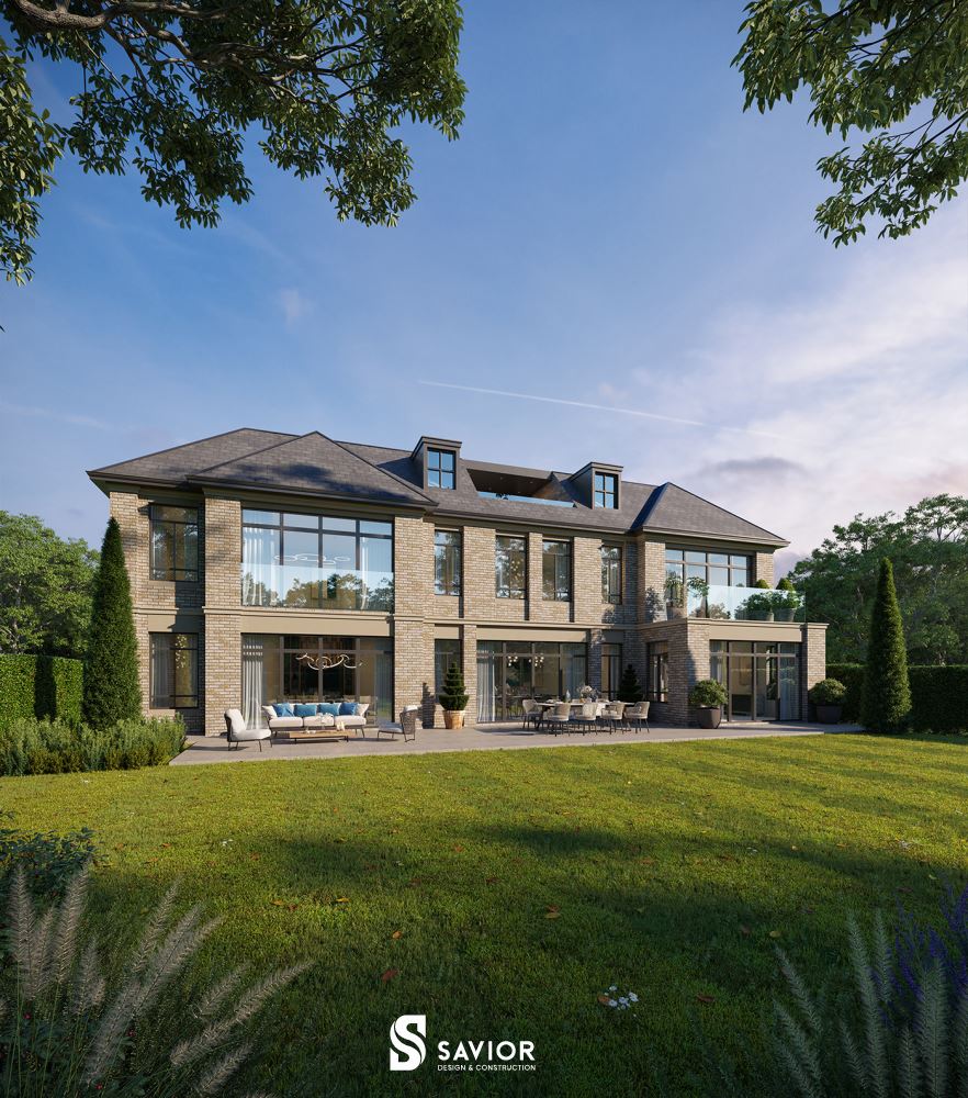 Bao quanh nhà là sân vườn rộng, giúp bạn có những giây phút thư giãn, vui chơi bên gia đình