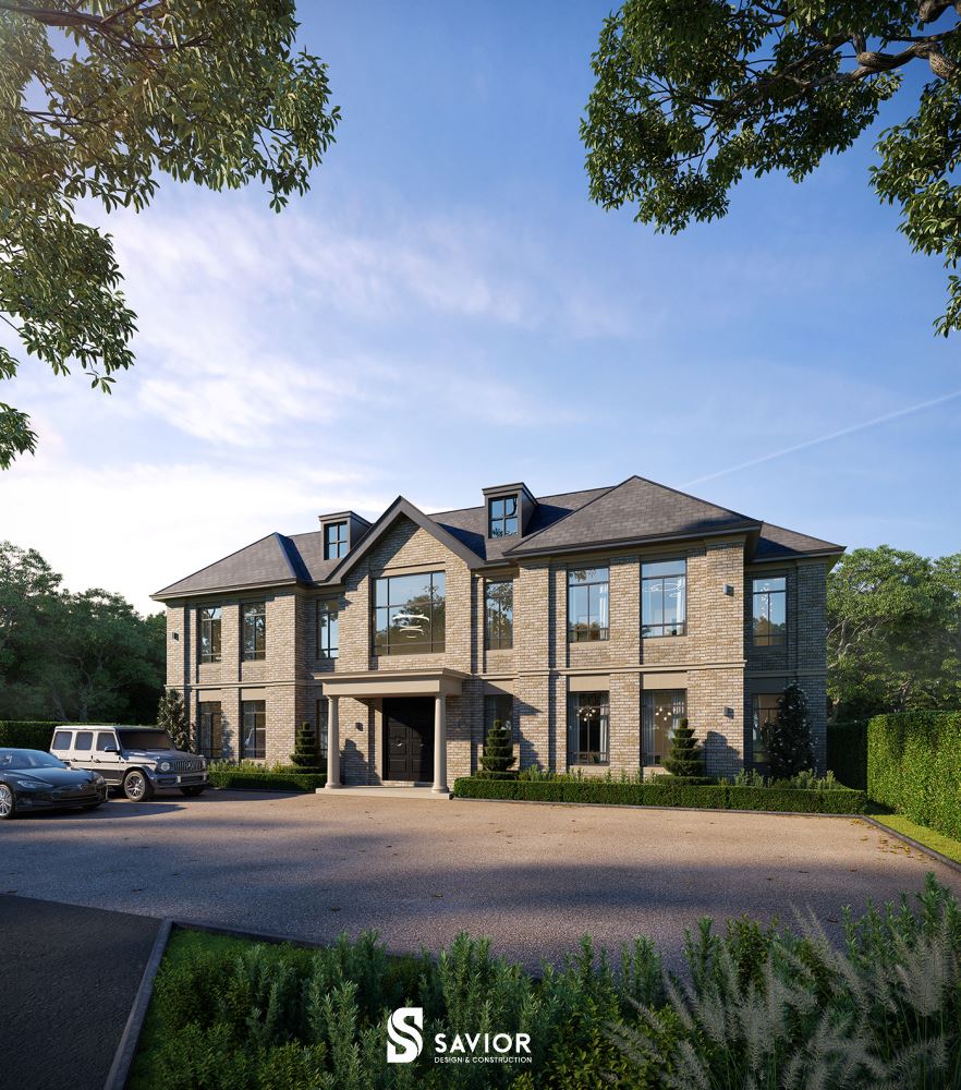 Thiết kế nhà vườn đẹp với sự kết hợp giữa mái thái và phong cách tân cổ điển