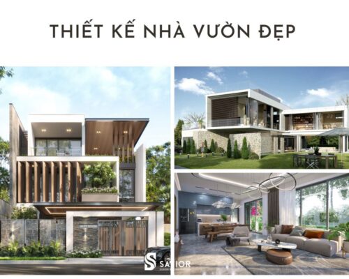 thiet ke nha vuon dep