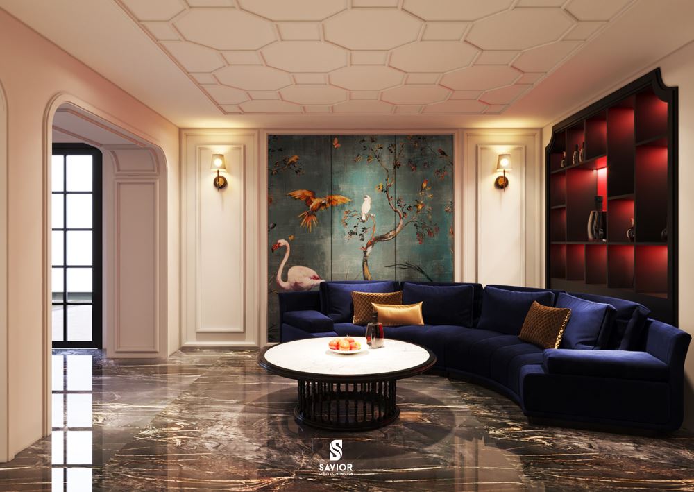 Nhà phong cách Indochine là gì? Mẫu nhà phong cách Đông Dương đẹp 11 Phong cách Indochine ưa chuộng lối trang trí tường bằng tranh cùng những chất liệu tự nhiên