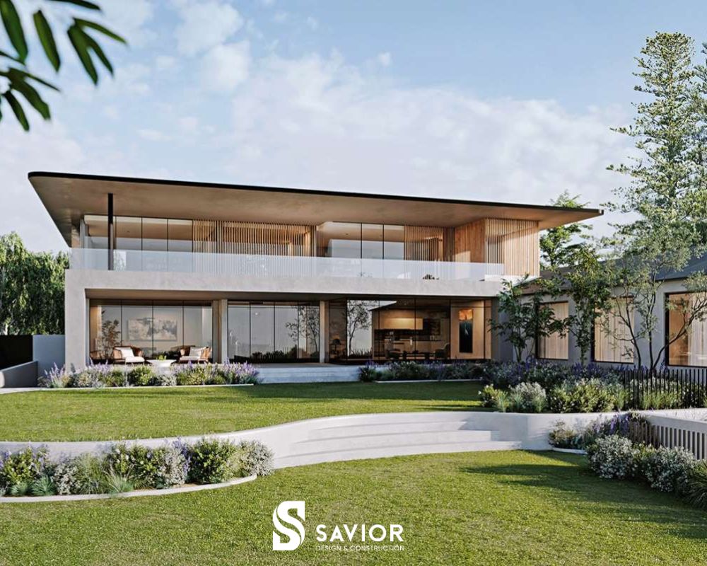 Mẫu biệt thự sân vườn 1 tầng 