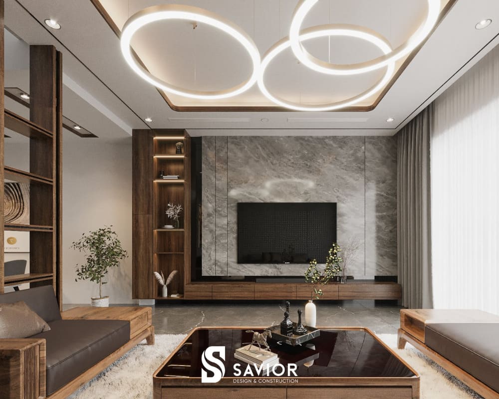 Sử dụng nội thất, ngoại thất với gam màu trung tính