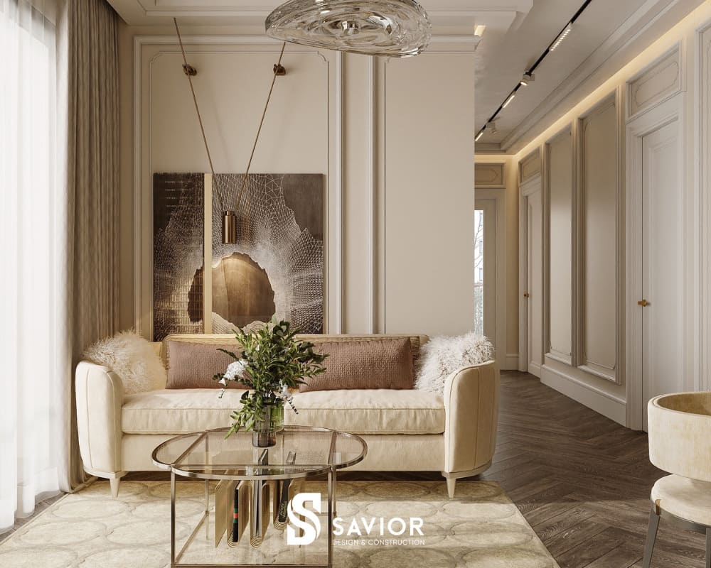 Đề cao tính cá nhân trong nội thất biệt thự