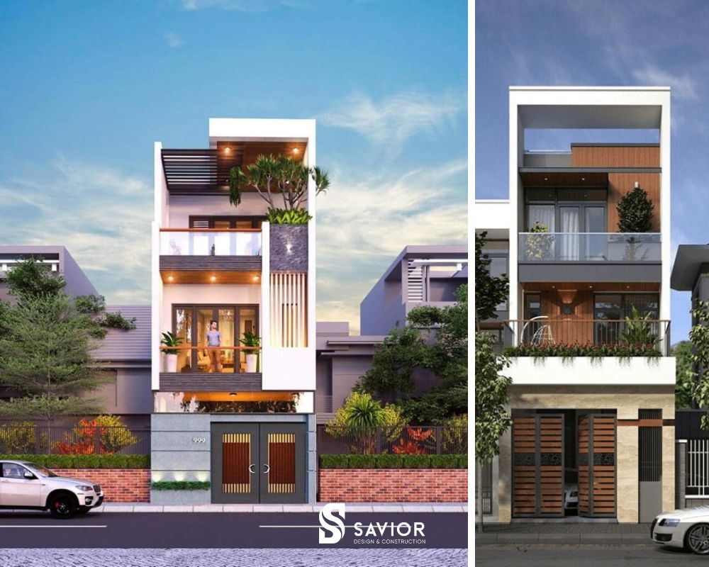 Cập nhật 7 phong cách thiết kế nhà phố 5x20 hiện đại, dẫn đầu xu hướng 2 Nhà phố hiện đại tiện nghi, thuận tiện và có chi phí xây dựng tiết kiệm