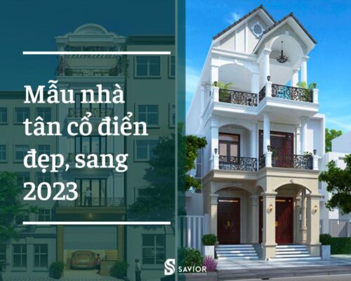 Mẫu nhà tân cổ điển đẹp