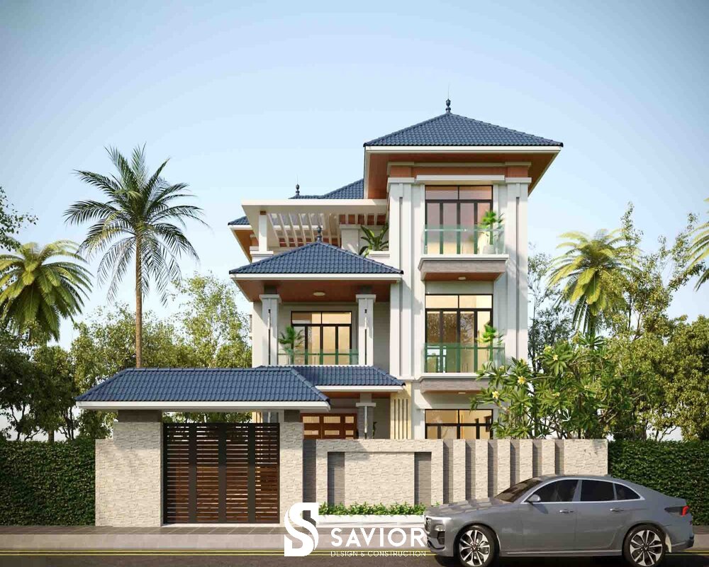 Nhà lệch tầng là gì? 15 Mẫu nhà lệch tầng hiện đại không nên bỏ qua 6 Thiết kế nhà 1 trệt 1 lầu hiện đại