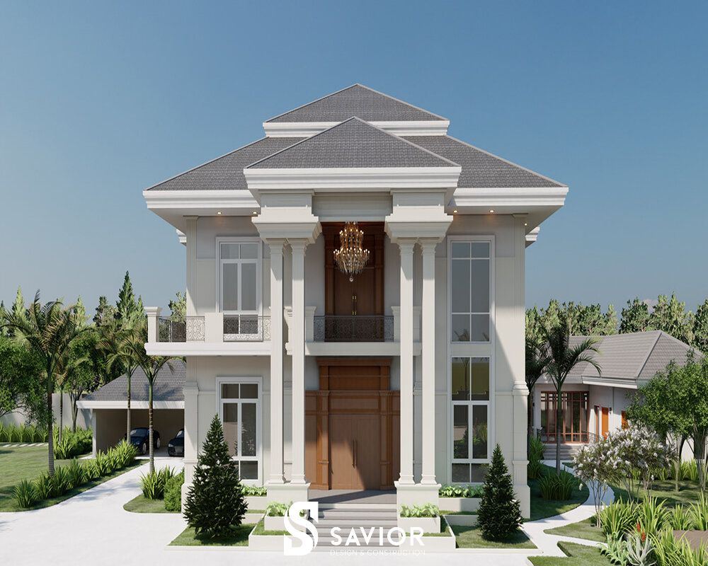 20+ mẫu thiết kế nhà hai tầng hiện đại giá chỉ từ 300 triệu 3 Thiết kế nhà 2 tầng đơn giản nhưng ấn tượng