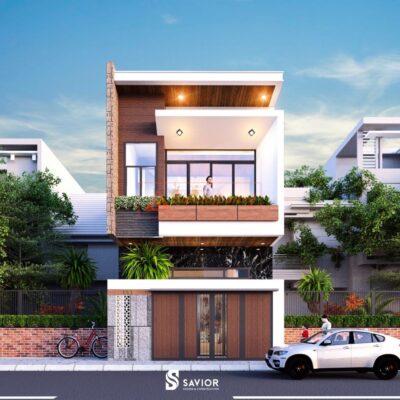 Mẫu nhà 2 tầng hiện đại