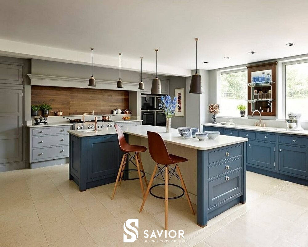 TOP 20 mẫu thiết kế nhà bếp hiện đại, hợp phong thuỷ - Cập nhật 2023 9 Thiết kế nhà bếp đơn giản nhưng ấn tượngThiết kế nhà bếp đơn giản nhưng ấn tượng