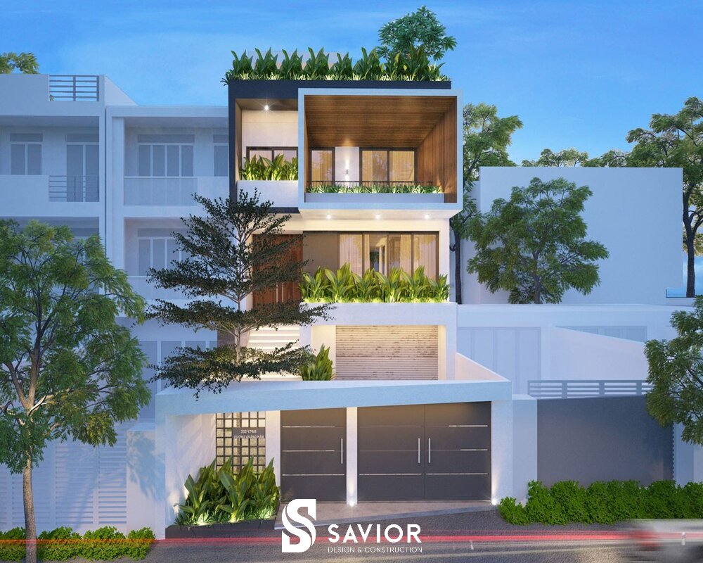 Nhà lệch tầng là gì? 15 Mẫu nhà lệch tầng hiện đại không nên bỏ qua 12 Nhà lệch tầng 3 tầng hiện đại đẹp