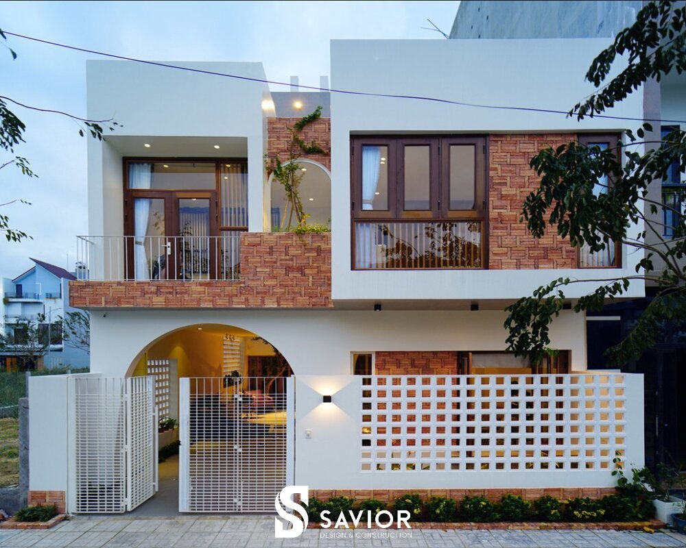 Nhà lệch tầng là gì? 15 Mẫu nhà lệch tầng hiện đại không nên bỏ qua 7 Thiết kế nhà lệch tầng cửa kính không gian mở